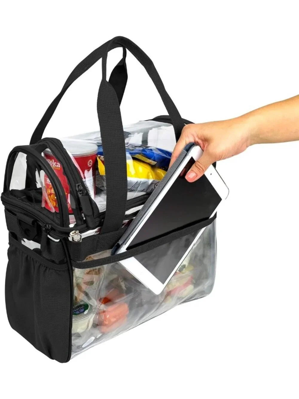 Heavy Duty Clear Backpack | Durable Transparent See-Through Bag for Travel